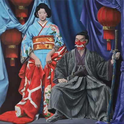 Perla del Drago - a Paint Artowrk by Hanna  Hromova 